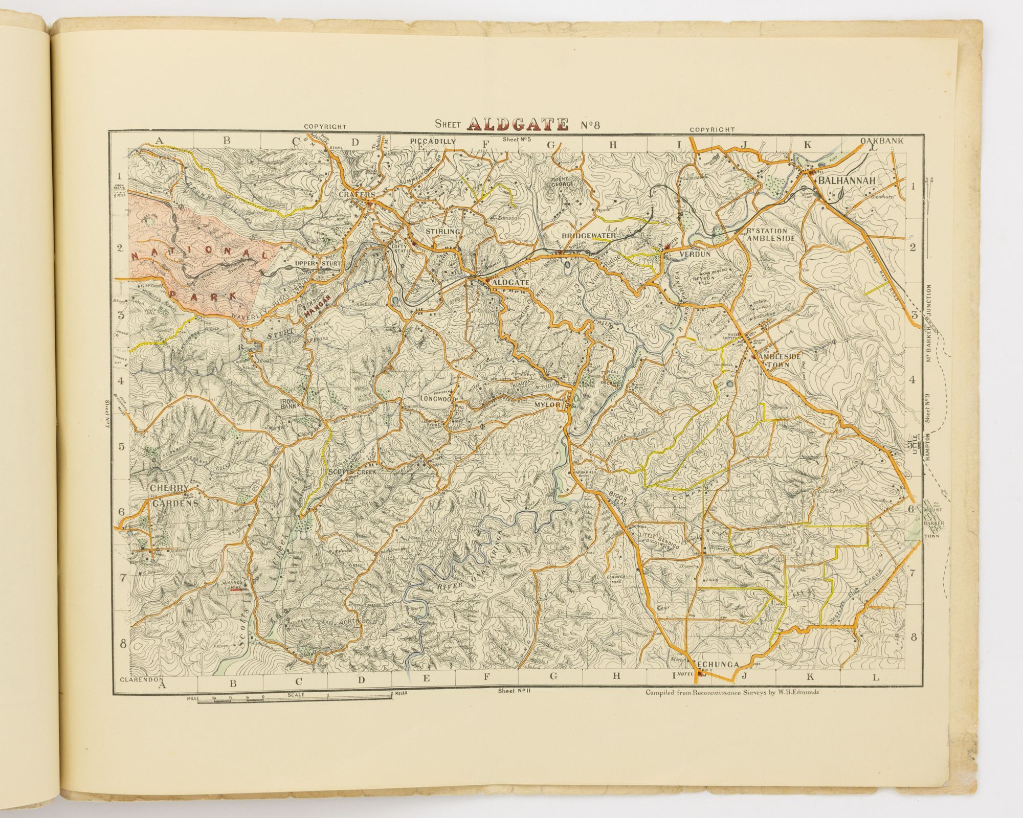Topographic Maps of South Australia cover title | Maps: South Australia ...
